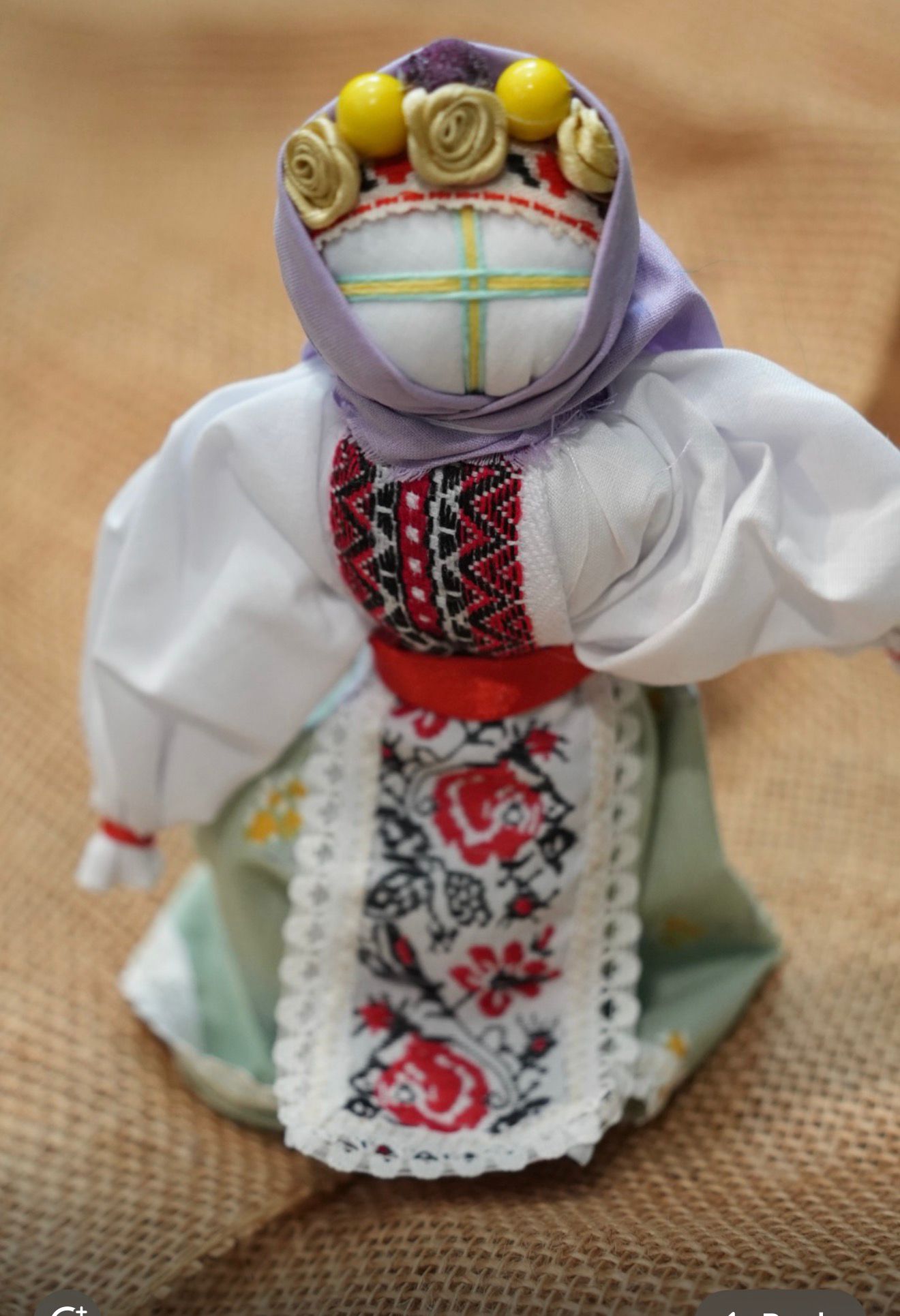 Handmade Ukrainian Motanka doll